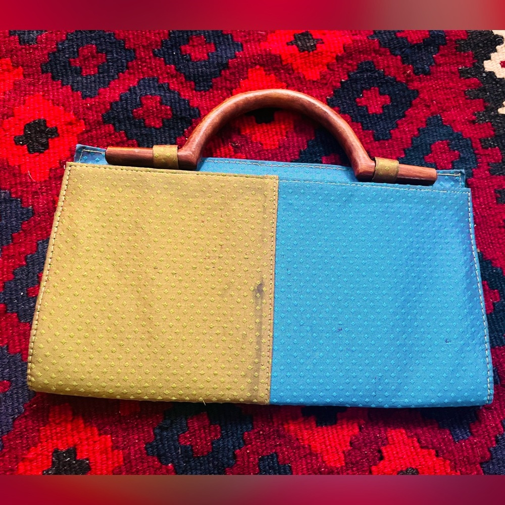 Fabindia Silk Blend Clutch Handbag